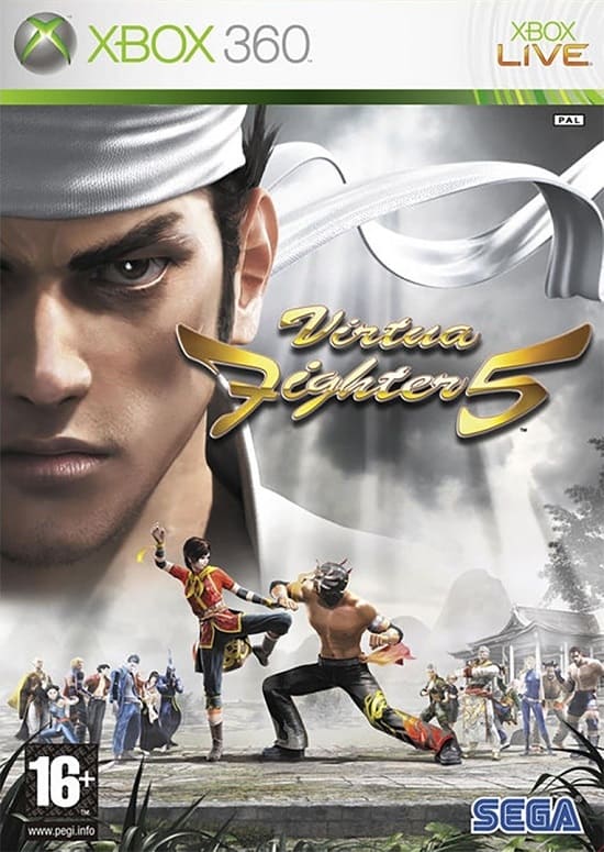Virtua Fighter 5 (Xbox 360, АНГЛ, БУ)
