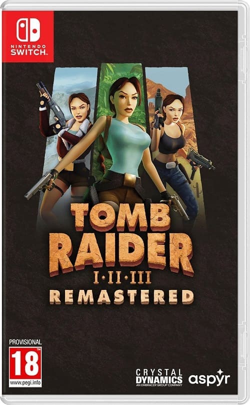 Tomb Raider 1 - 3 Remastered Starring Lara Croft (Nintendo Switch, русская версия)