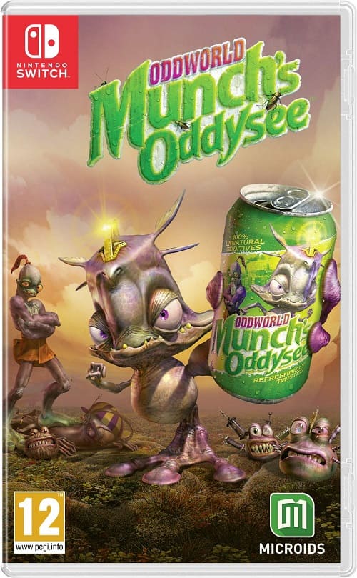 Oddworld: Munch's Oddysee (Nintendo Switch, АНГЛ, БУ)