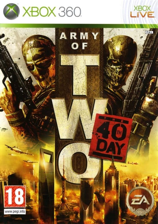 Army of Two: the 40th Day (Xbox 360, АНГЛ, БУ) (Без обложки)