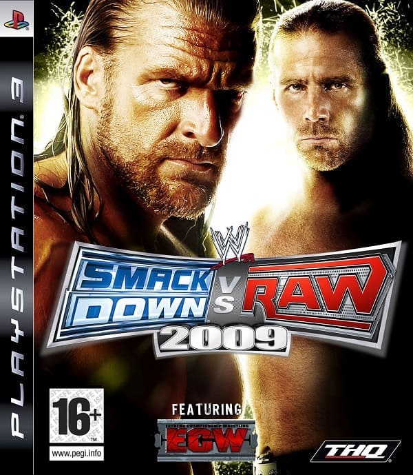 WWE SmackDown vs. Raw 2009 (PS3, АНГЛ, БУ)