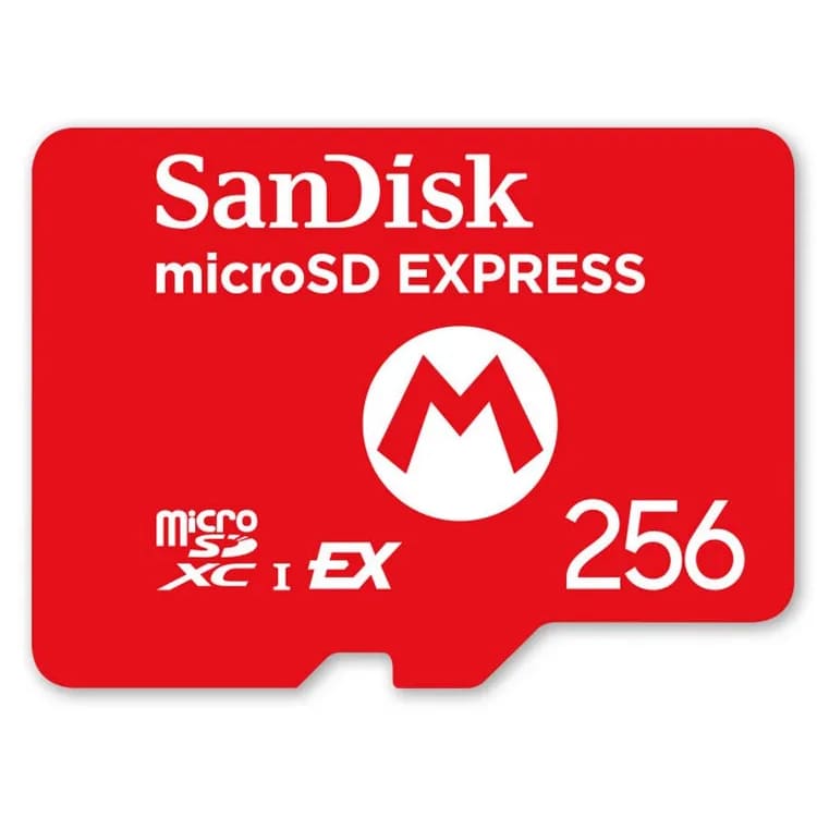 Карта памяти microSD Express Card SanDisk – 256GB для Nintendo Switch 2 [БУ]