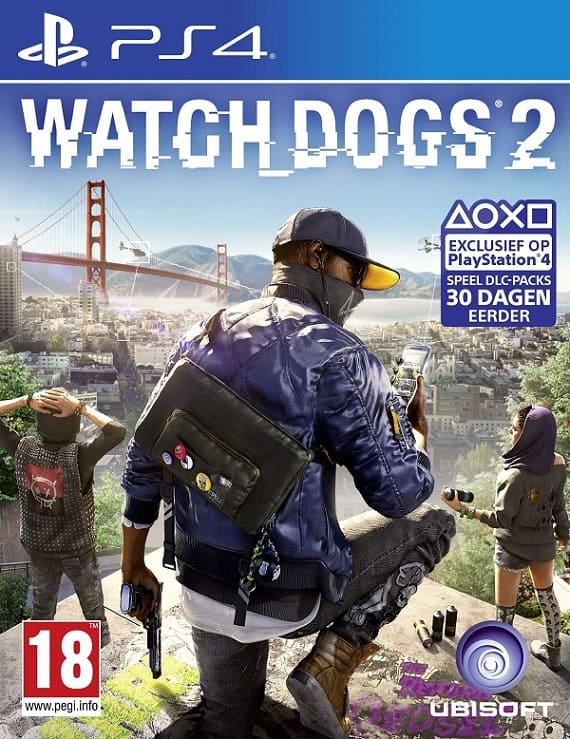 Watch Dogs 2 (PS4, английская версия)
