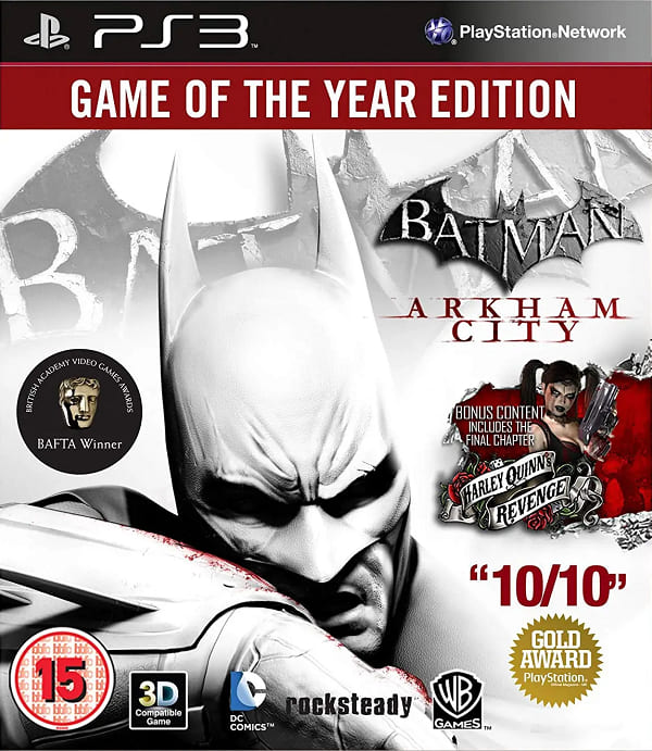 Batman: Arkham City - Game of the Year Edition (PS3, РУС)