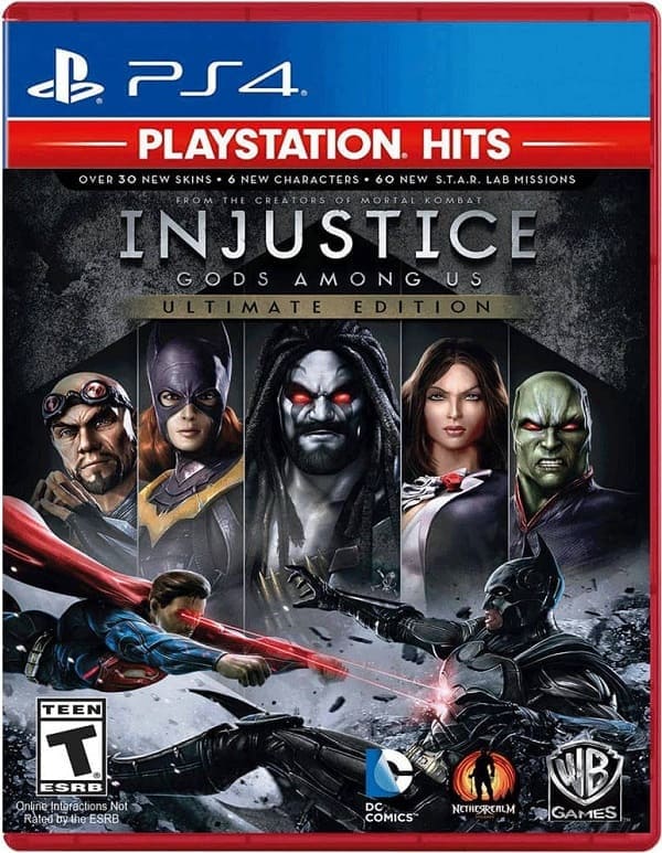 Injustice: Gods Among Us - Ultimate Edition. Playstation Hits (PS4, русские субтитры, БУ)