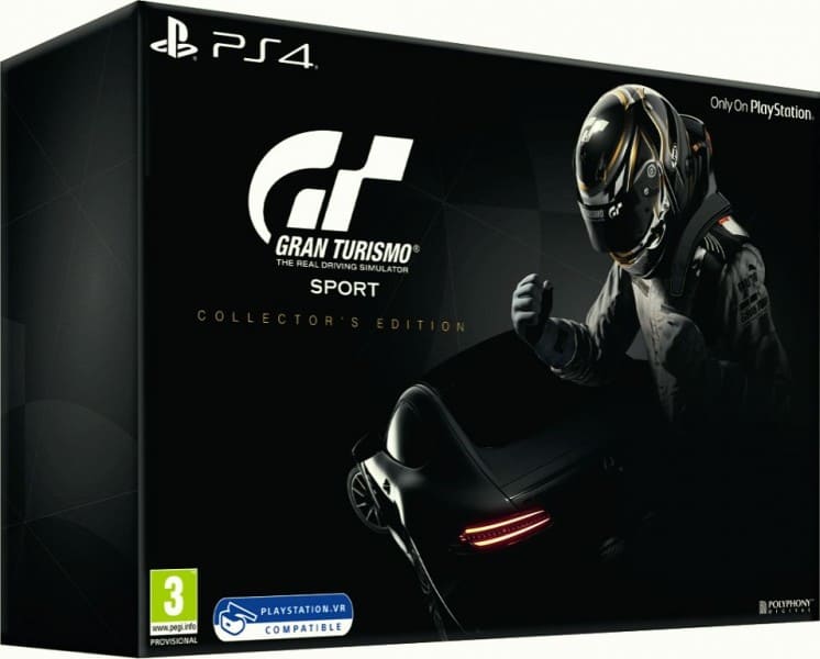 Gran Turismo Sport - Collector's Edition (с поддержкой PS VR) (PS4, русские субтитры)