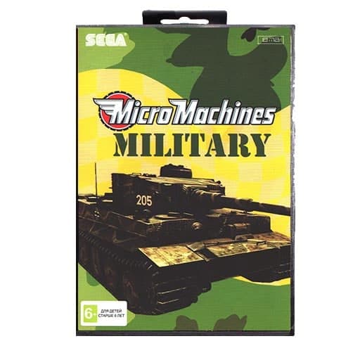 Картридж (16 бит) MICRO MACHINES для Сеги