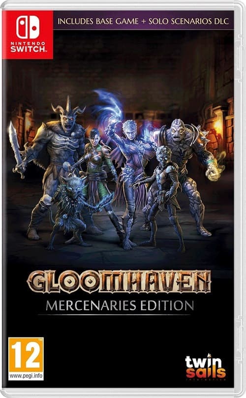 Gloomhaven - Mercenaries Edition [Nintendo Switch, английская версия]