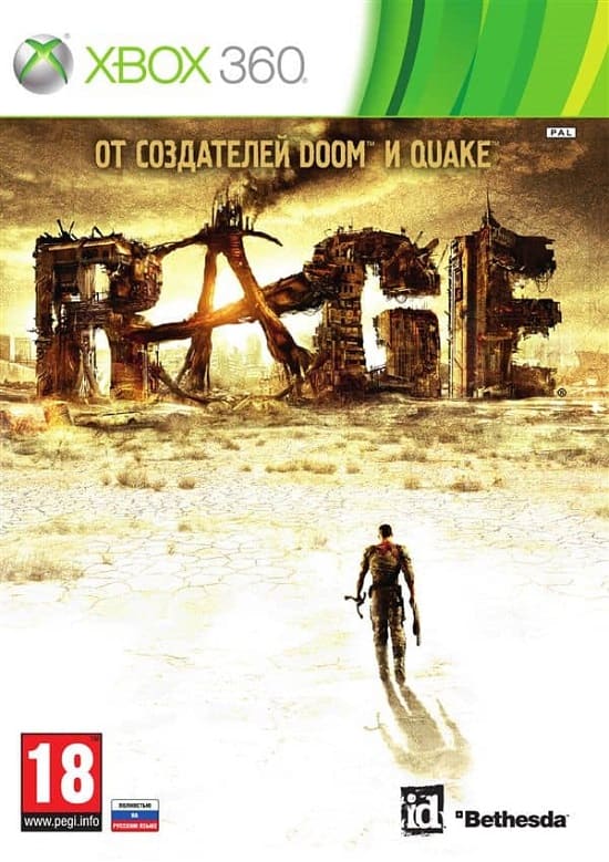 RAGE (Xbox 360, РУС, БУ)