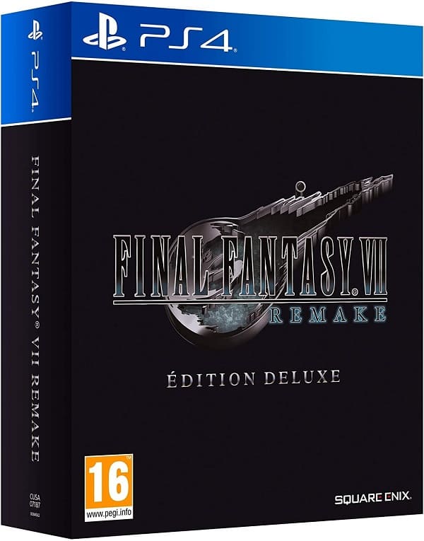 Final Fantasy VII (7) Remake - Deluxe Edition (PS4, АНГЛ, БУ)