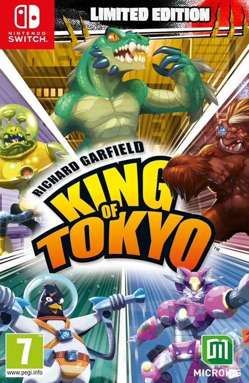 King of Tokyo - Limited Edition [Nintendo Switch, английская версия]