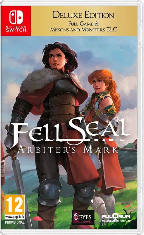 Fell Seal: Arbiter's Mark - Deluxe Edition [Nintendo Switch, русские субтитры, БУ]