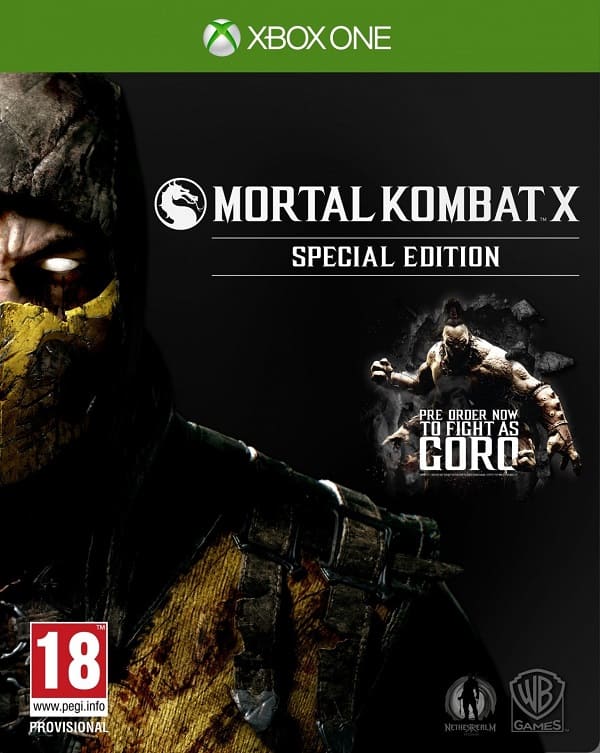 Mortal Kombat X - Special Edition (Xbox One, русские субтитры, БУ)