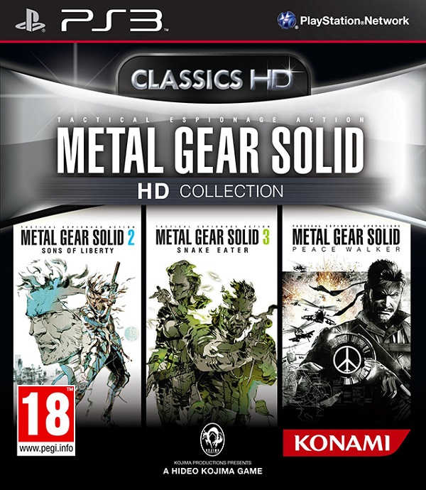 Metal Gear Solid: HD Collection (PS3, АНГЛ)