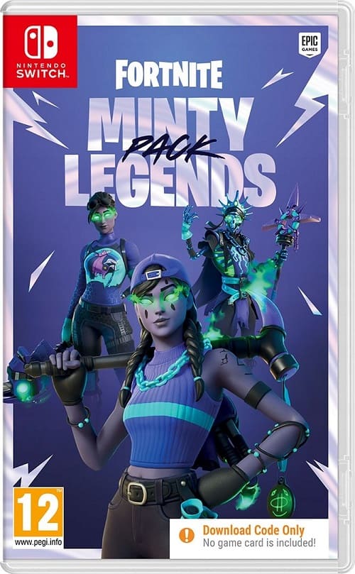 Fortnite Minty Legends Pack (download code only) (Nintendo Switch, английская версия)