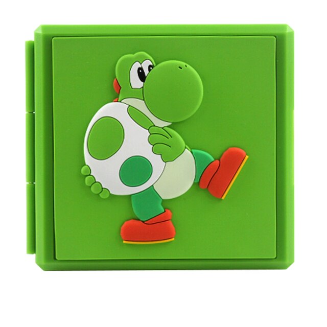 Кейс-футляр для хранения 12 картриджей (игр) "Yoshi" (NSW-038U) (Switch)