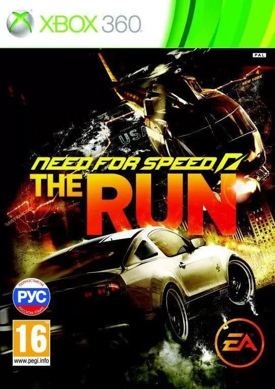 Need for Speed The Run (Xbox 360, РУС)