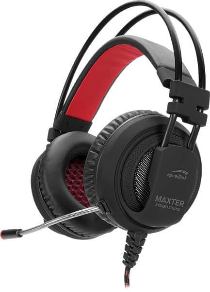 Проводная гарнитура Speedlink Maxter Stereo Headset - Для PS4 (SL-450300-BK)