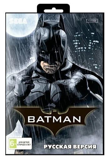 Картридж (16 бит) BATMAN для Сеги Картридж (16 бит) BATMAN для Сеги