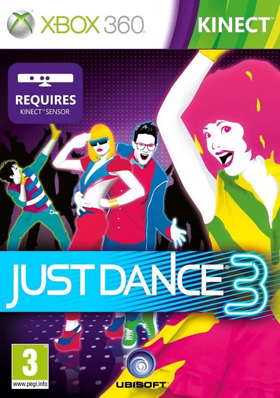 Just Dance 3 (Xbox 360, АНГЛ, БУ)