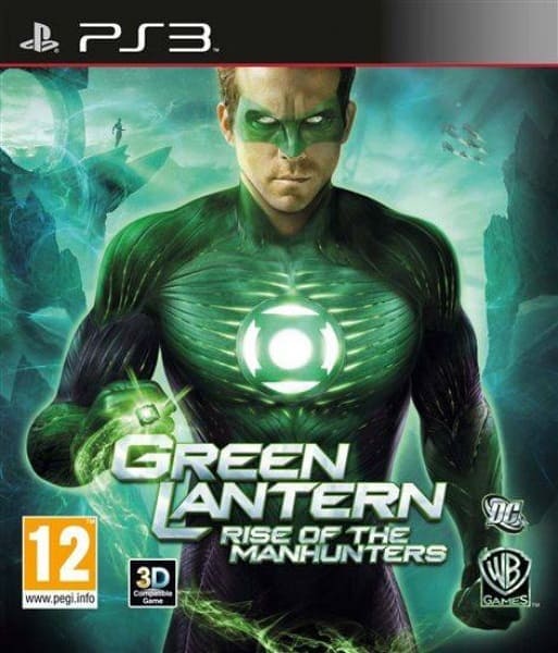Green Lantern: Rise of the Manhunters (PS3, АНГЛ, БУ)