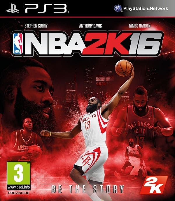 NBA 2k16 (PS3, АНГЛ, БУ)