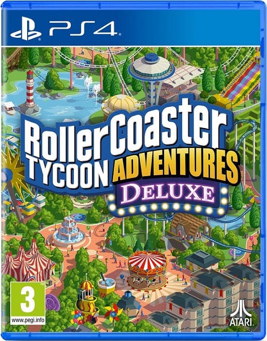 RollerCoaster Tycoon Adventures Deluxe (PS4, английская версия)