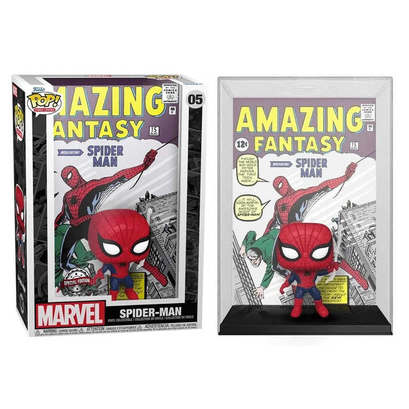 Фигурка Funko POP! Marvel Comic Covers: Spider Man 05 Фигурка Funko POP! Marvel Comic Covers: Spider Man 05