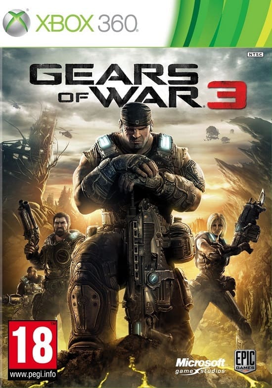 Gears of War 3 (Xbox 360, РУС)