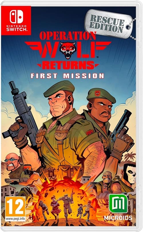 Operation Wolf Returns: First Mission [Nintendo Switch, английская версия]