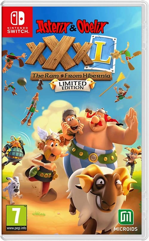 Asterix and Obelix XXXL: The Ram From Hibernia (Nintendo Switch, русские субтитры, БУ)