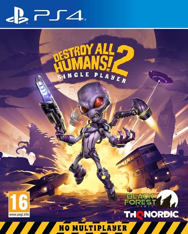 Destroy All Humans! 2 - Reprobed Single Player [PS4, русские субтитры]