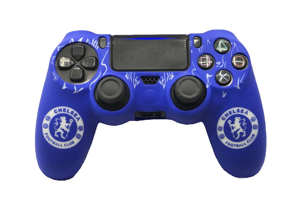 Чехол силиконовый для джойстика Челси (Chelsea) (PS4)