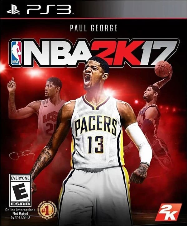 NBA 2k17 (PS3, АНГЛ, БУ) (Без обложки)