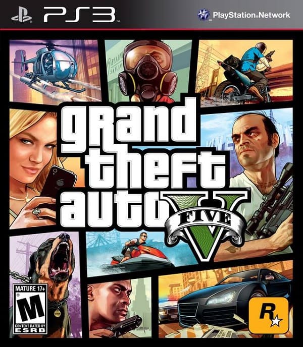 Grand Theft Auto V (GTA 5) (PS3, АНГЛ, БУ)