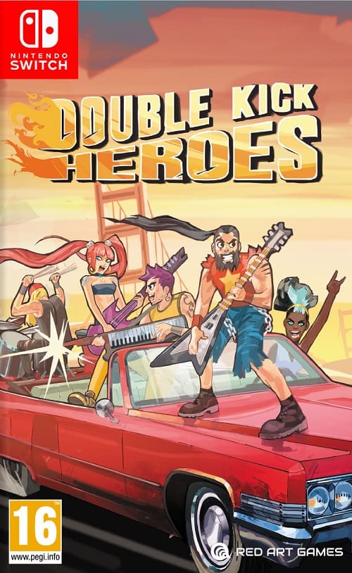 Double Kick Heroes - Steelbook Edition [Nintendo Switch, русские субтитры]