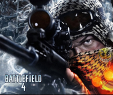 Коврик "Battelfield 4 "