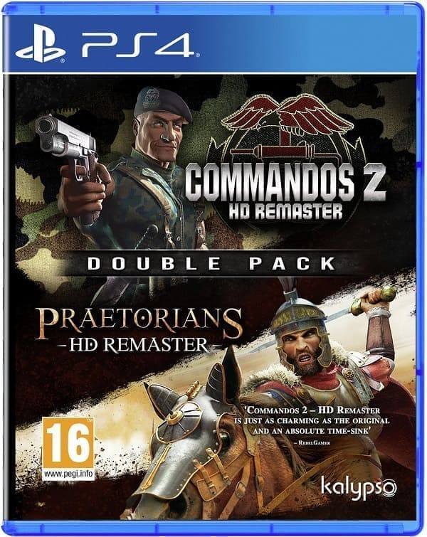 Commandos 2 + Praetorians: HD Remaster Double Pack [PS4, русские субтитры]