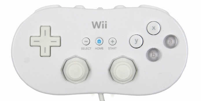 Геймпад проводной Wii Classic Controller (RVL-005) (БУ) Геймпад проводной Wii Classic Controller (RVL-005) (БУ)