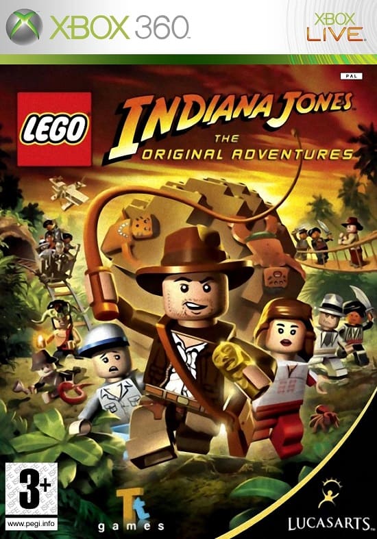 LEGO Indiana Jones: the Original Adventures (XBOX 360, АНГЛ, БУ)