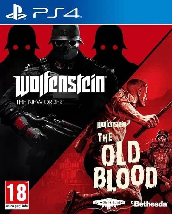 Wolfenstein: The New order +The Old Blood (PS4, русские субтитры)