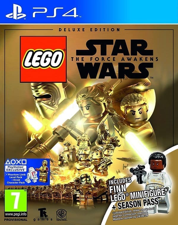 LEGO Star Wars: The Force Awakens (Звездные Войны: Пробуждение Силы) - Deluxe Edition (PS4, русские субтитры)