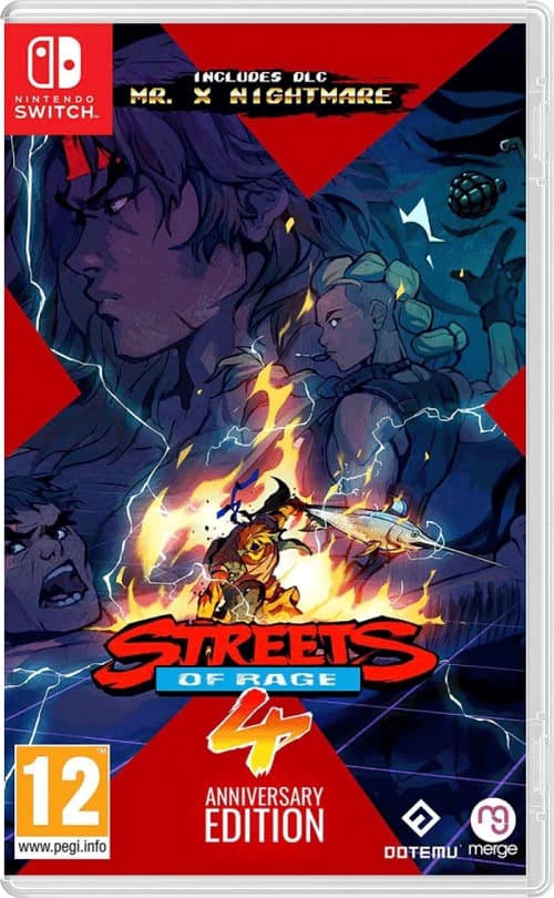 Streets of Rage 4 - Anniversary Edition (Nintendo Switch, РУС, БУ)