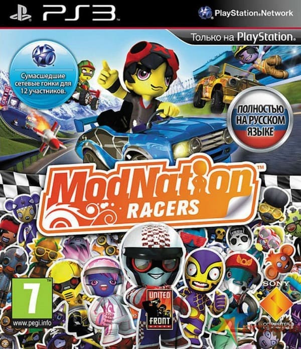 ModNation Racers (PS3, РУС, БУ)