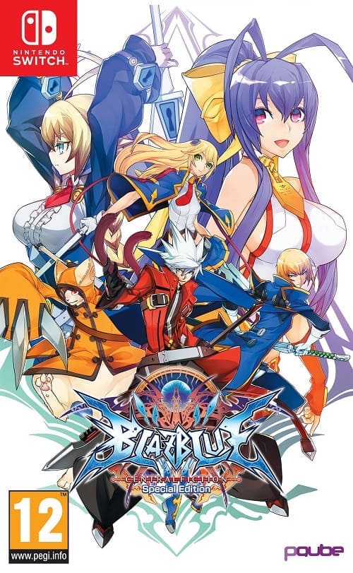 BlazeBlue: Central Fiction [Nintendo Switch, английская версия, БУ]