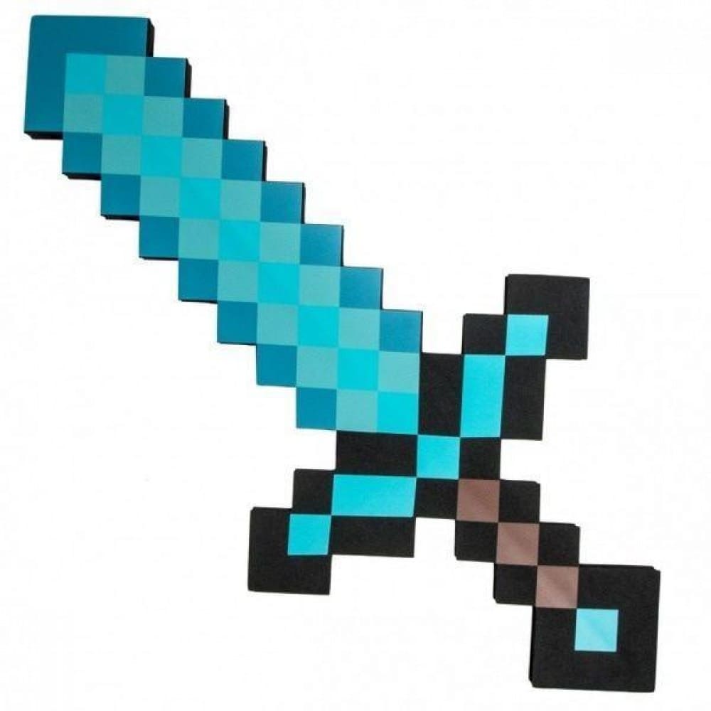 Меч Алмазный Minecraft размер: 45х25 см