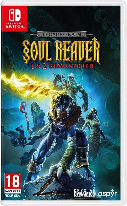 Legacy of Kain: Soul Reaver 1 & 2 Remastered [Nintendo Switch, русская версия, БУ]