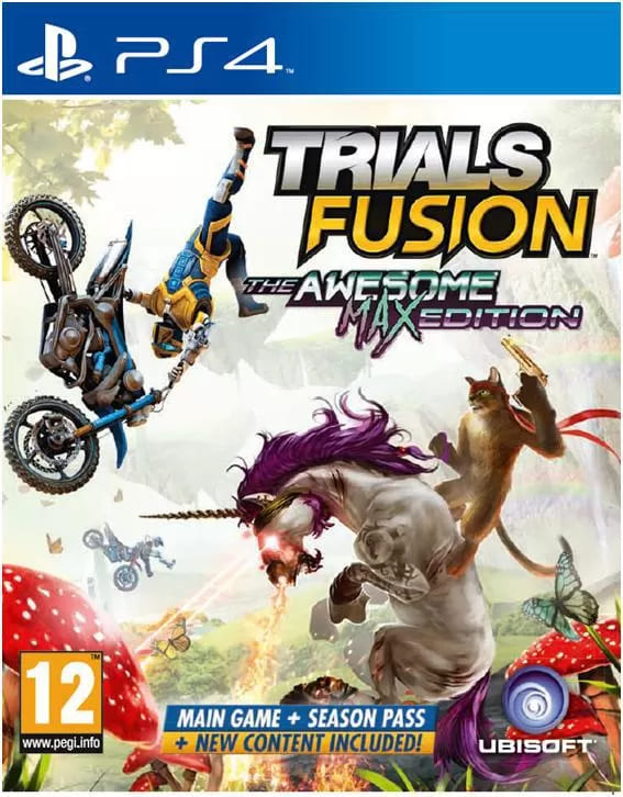 Trials Fusion - The Awesome Max Edition (PS4, английская версия)