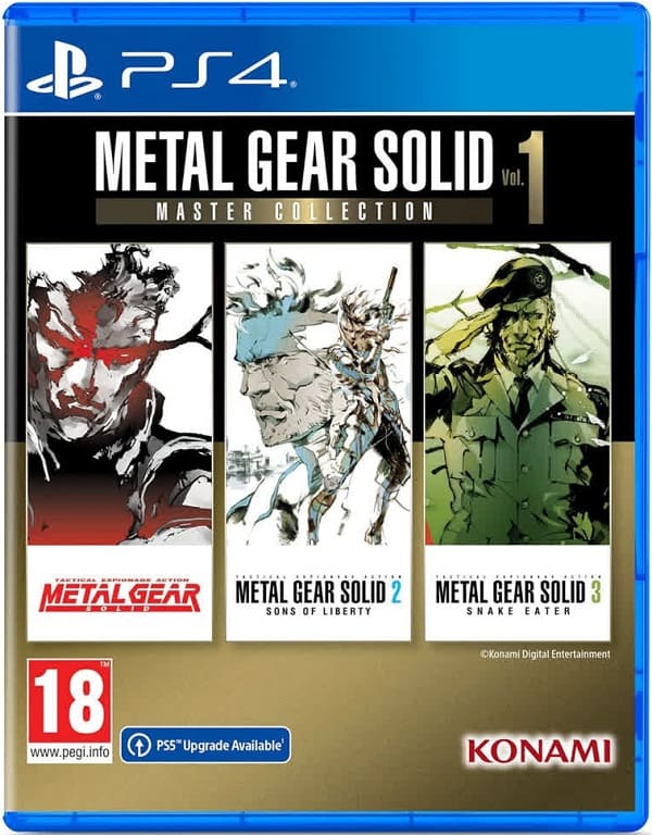 Metal Gear Solid: Master Collection Vol. 1 (PS4, английская версия, БУ)