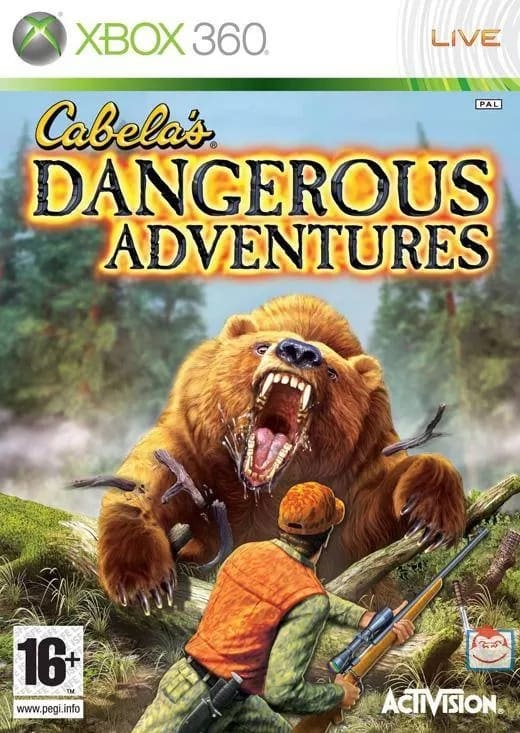 Cabela's Dangerous Adventures (Xbox 360, АНГЛ, БУ)